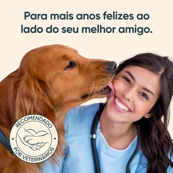 Recomendado por veterinários.