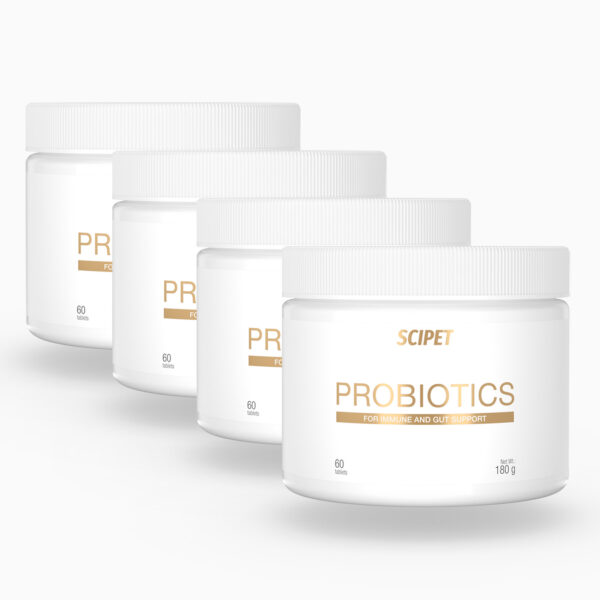 Probióticos SciPet para Cães – 4 x 60 un.