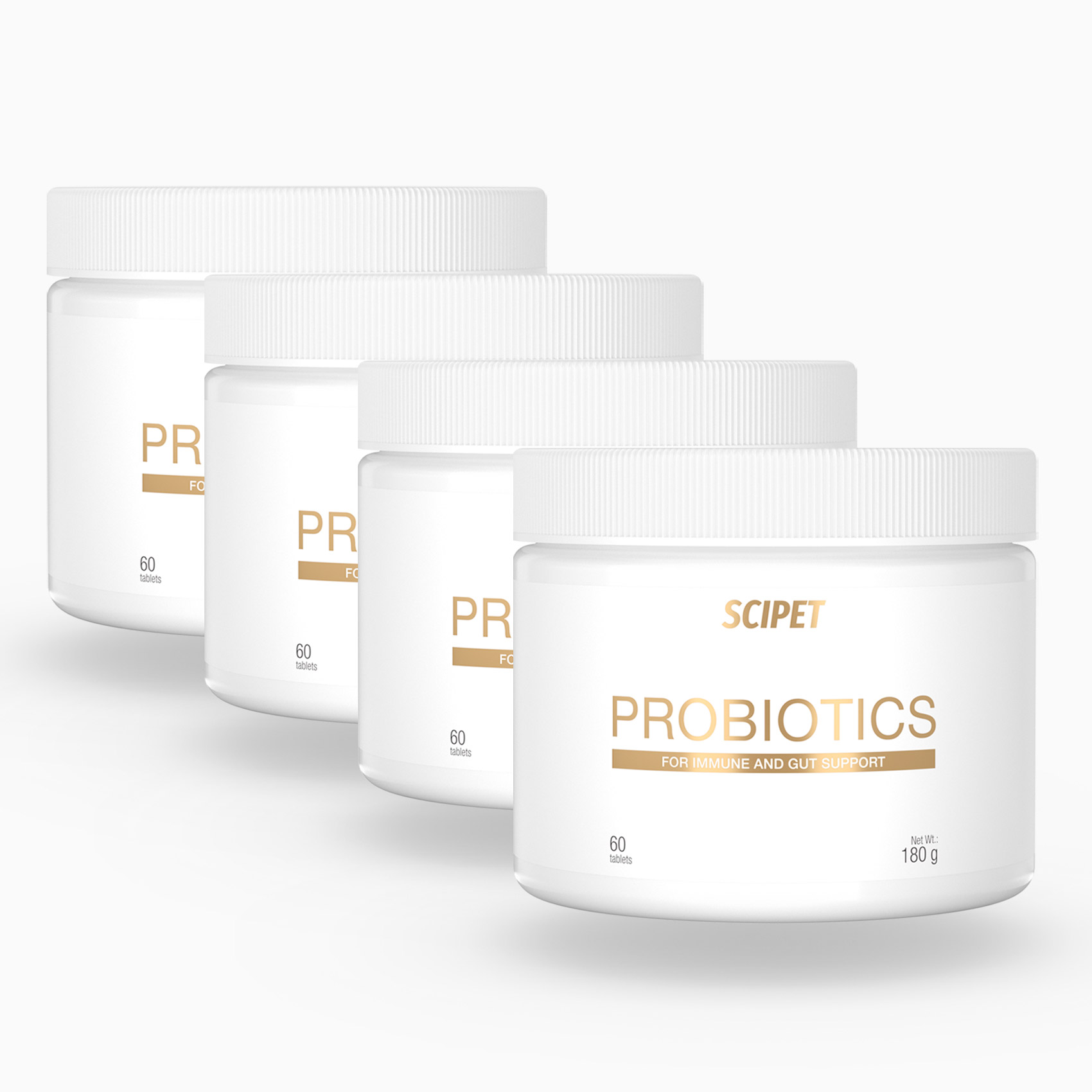Probióticos SciPet para Cães – 4 x 60 un.